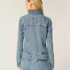 Jeansjacke mit Reißverschluss Jeansjacke mit Reißverschluss