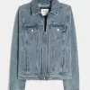 Jeansjacke mit Reißverschluss Jeansjacke mit Reißverschluss