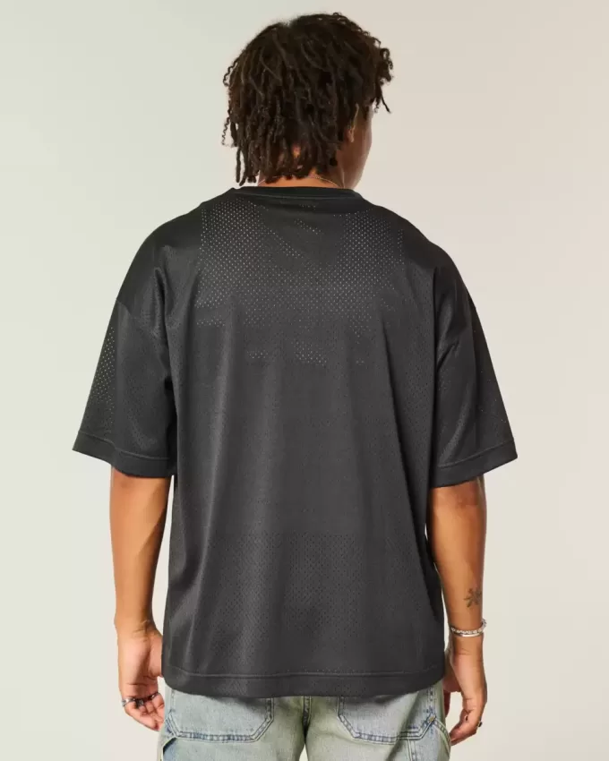 Jersey mit Baggy-Muster und Grafik