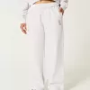 Jogginghose mit weitem Bein und Hundegrafik Jogginghose mit weitem Bein und Hundegrafik