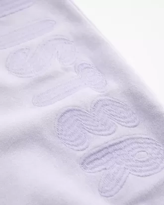 Jogginghose mit weitem Bein und Logo Jogginghose mit weitem Bein und Logo