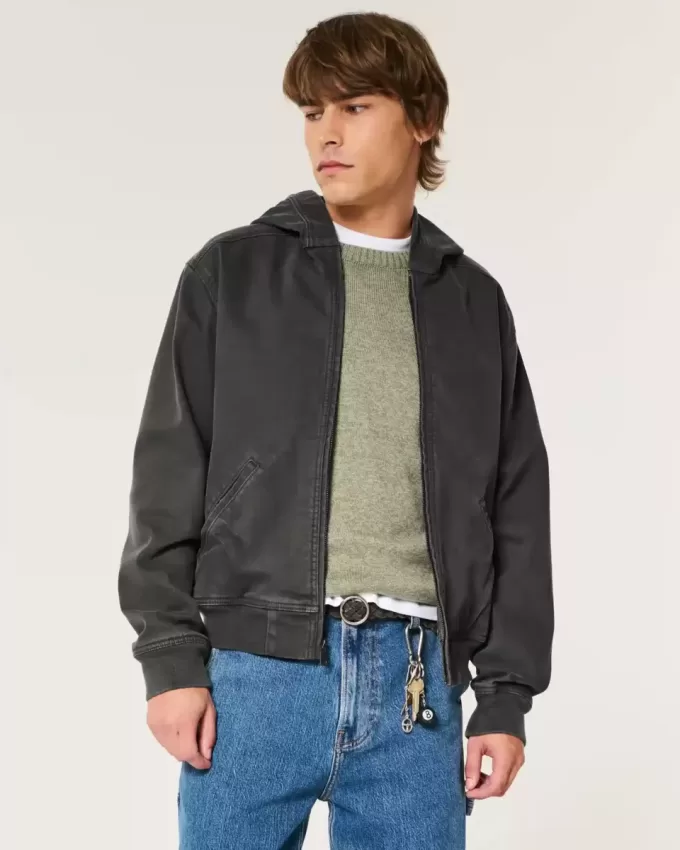 Kapuzenjacke mit Reißverschluss Kapuzenjacke mit Reißverschluss