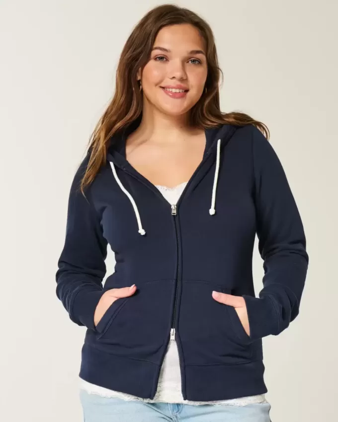 Kapuzenjacke mit Reißverschluss Kapuzenjacke mit Reißverschluss