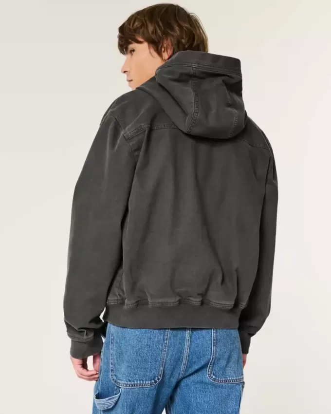 Kapuzenjacke mit Reißverschluss Kapuzenjacke mit Reißverschluss