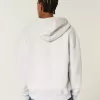 Kapuzenjacke mit Reißverschluss und Hawaii-Grafik Kapuzenjacke mit Reißverschluss und Hawaii-Grafik