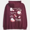 Kapuzenpullover mit Apple-Grafik Kapuzenpullover mit Apple-Grafik