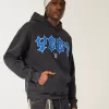 Kapuzenpullover mit Boxy Yeet-Grafik Kapuzenpullover mit Boxy Yeet-Grafik