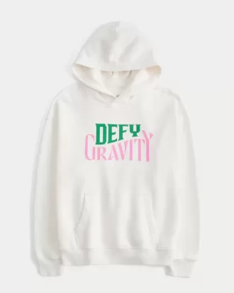 Kapuzenpullover mit böser Grafik