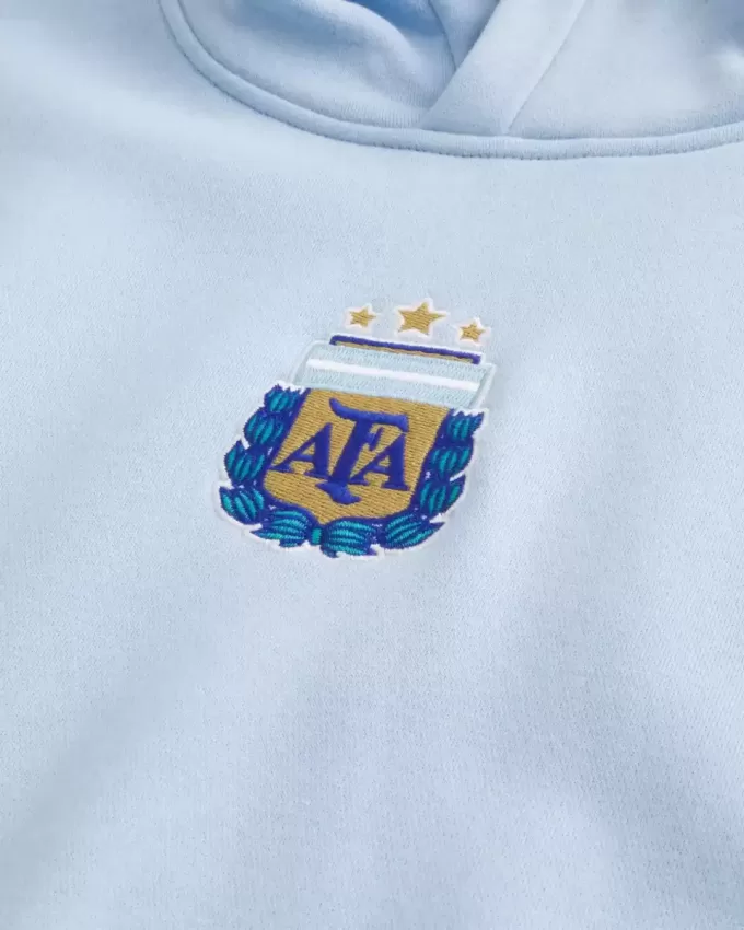 Kapuzenpullover mit Grafik des argentinischen Fußballverbands Kapuzenpullover mit Grafik des argentinischen Fußballverbands