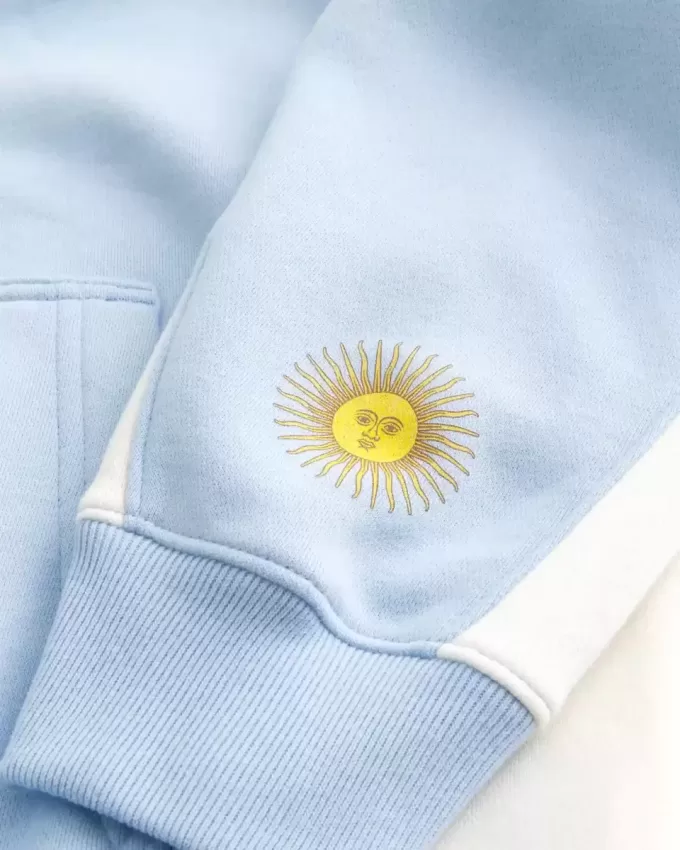 Kapuzenpullover mit Grafik des argentinischen Fußballverbands Kapuzenpullover mit Grafik des argentinischen Fußballverbands
