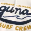 Kapuzenpullover mit Laguna-Grafik und Surf-Crew-Grafik und Waffelfutter Kapuzenpullover mit Laguna-Grafik und Surf-Crew-Grafik und Waffelfutter