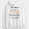 Kapuzenpullover mit Teddybär-Grafik Kapuzenpullover mit Teddybär-Grafik