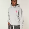 Kastenförmiger Arsenal FC-Kapuzenpullover mit Grafik Kastenförmiger Arsenal FC-Kapuzenpullover mit Grafik