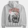 Kastenförmiger Arsenal FC-Kapuzenpullover mit Grafik Kastenförmiger Arsenal FC-Kapuzenpullover mit Grafik