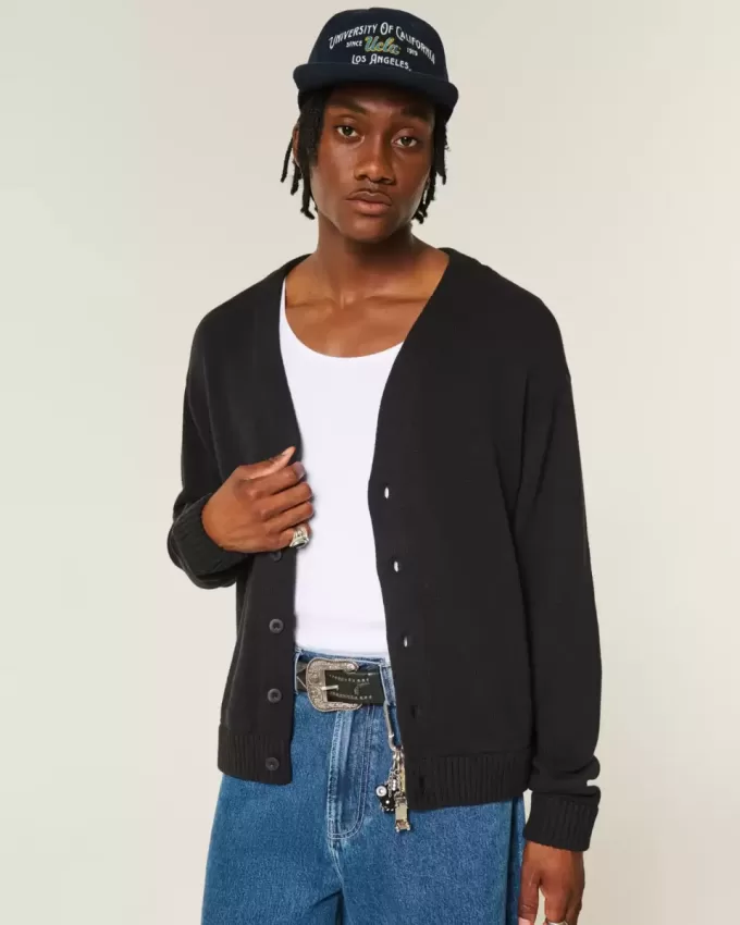 Kastenförmiger Cardigan Kastenförmiger Cardigan