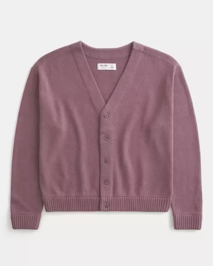 Kastenförmiger Cardigan Kastenförmiger Cardigan