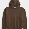 Kastenförmiger Kapuzenpullover Kastenförmiger Kapuzenpullover