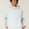 Kastenförmiger Kapuzenpullover Kastenförmiger Kapuzenpullover