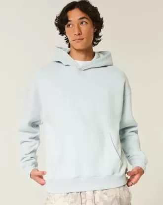 Kastenförmiger Kapuzenpullover
