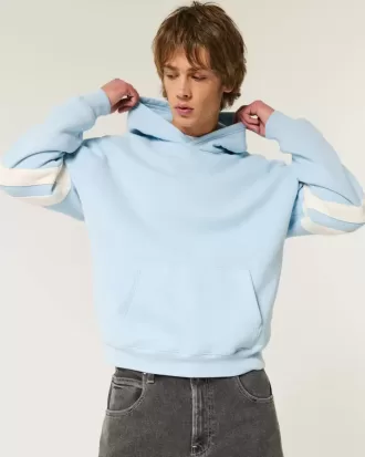 Kastenförmiger Kapuzenpullover Kastenförmiger Kapuzenpullover