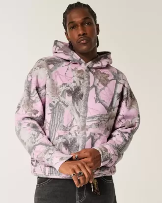 Kastenförmiger Kapuzenpullover