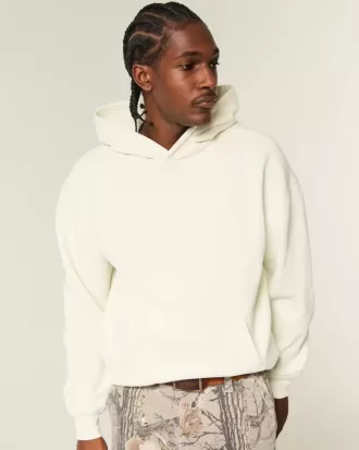 Kastenförmiger Kapuzenpullover