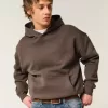 Kastenförmiger Kapuzenpullover Kastenförmiger Kapuzenpullover