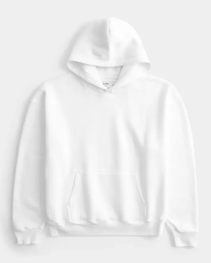 Kastenförmiger Kapuzenpullover Kastenförmiger Kapuzenpullover