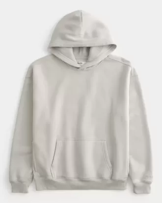 Kastenförmiger Kapuzenpullover