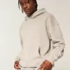 Kastenförmiger Kapuzenpullover Kastenförmiger Kapuzenpullover