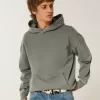 Kastenförmiger Kapuzenpullover Kastenförmiger Kapuzenpullover