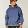 Kastenförmiger Kapuzenpullover Kastenförmiger Kapuzenpullover