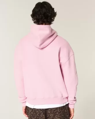 Kastenförmiger Kapuzenpullover