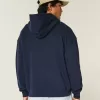 Kastenförmiger Kapuzenpullover Kastenförmiger Kapuzenpullover