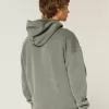 Kastenförmiger Kapuzenpullover Kastenförmiger Kapuzenpullover