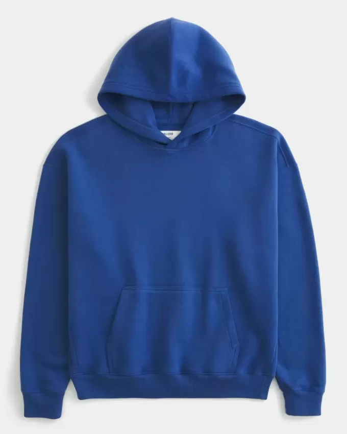 Kastenförmiger Kapuzenpullover Kastenförmiger Kapuzenpullover