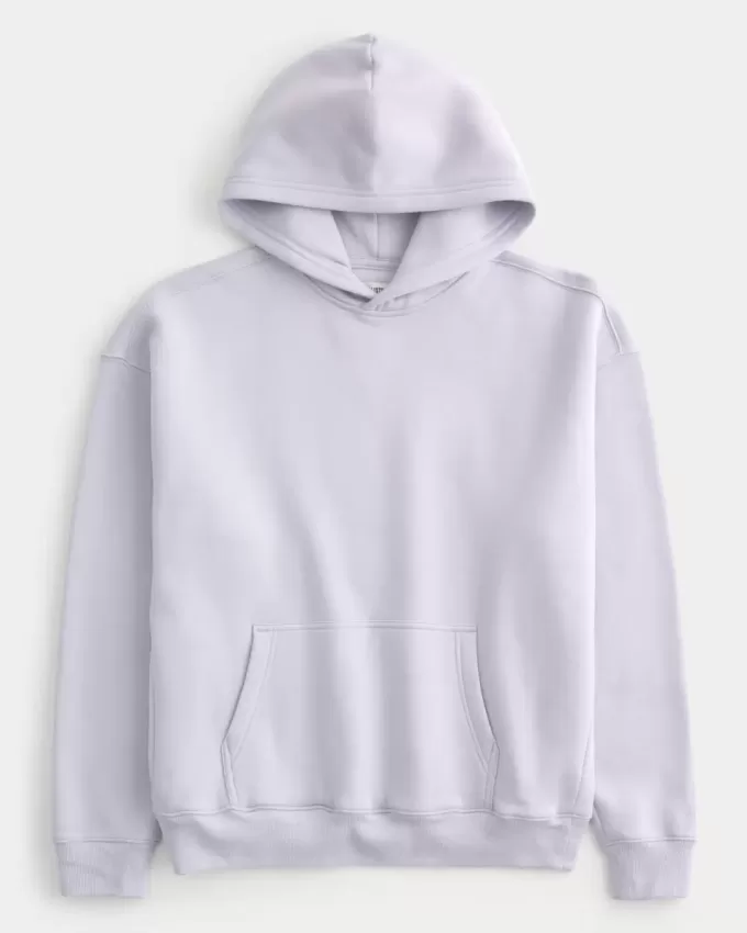 Kastenförmiger Kapuzenpullover Kastenförmiger Kapuzenpullover