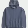 Kastenförmiger Kapuzenpullover Kastenförmiger Kapuzenpullover