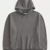 Kastenförmiger Kapuzenpullover Kastenförmiger Kapuzenpullover