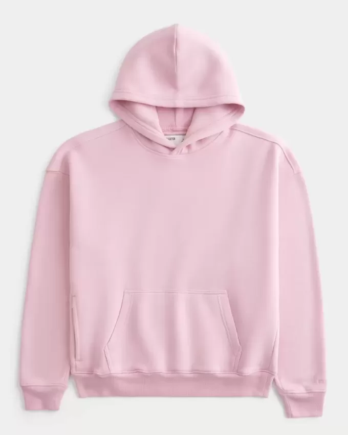 Kastenförmiger Kapuzenpullover Kastenförmiger Kapuzenpullover