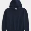 Kastenförmiger Kapuzenpullover Kastenförmiger Kapuzenpullover