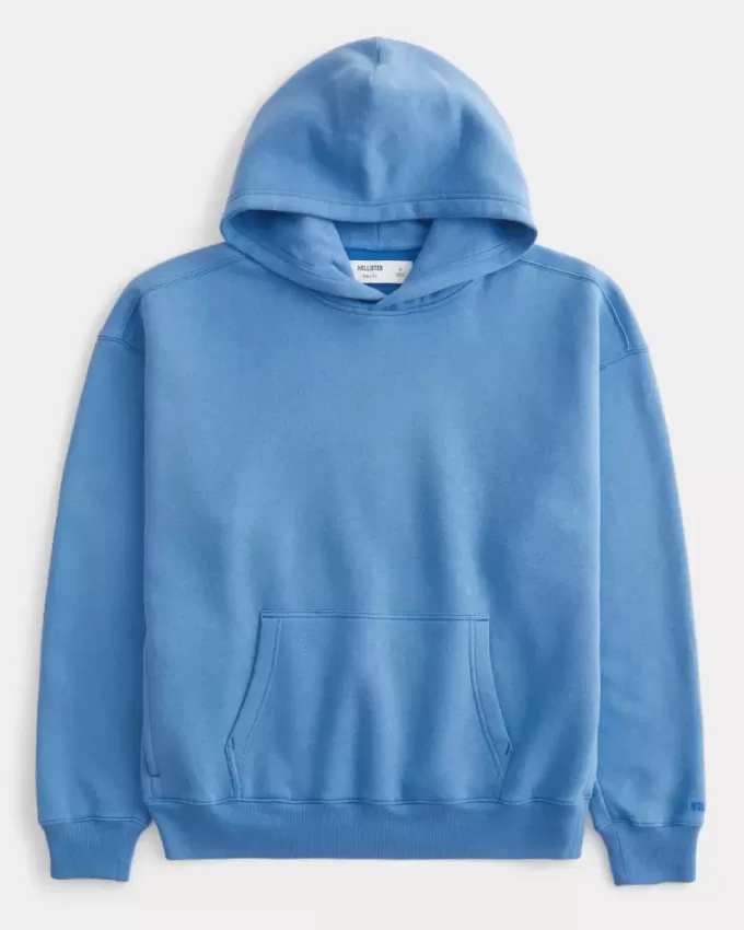 Kastenförmiger Kapuzenpullover Kastenförmiger Kapuzenpullover