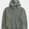 Kastenförmiger Kapuzenpullover Kastenförmiger Kapuzenpullover