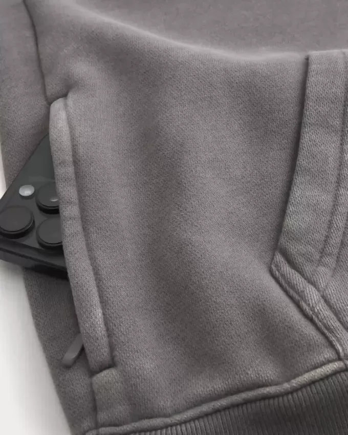 Kastenförmiger Kapuzenpullover Kastenförmiger Kapuzenpullover