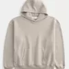Kastenförmiger Kapuzenpullover Kastenförmiger Kapuzenpullover