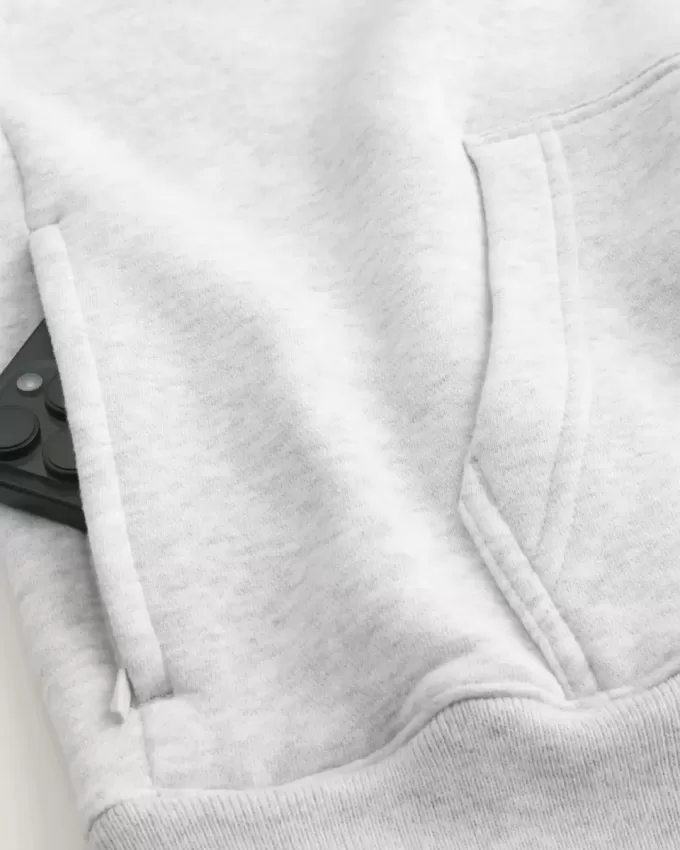 Kastenförmiger Kapuzenpullover Kastenförmiger Kapuzenpullover