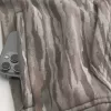 Kastenförmiger Kapuzenpullover mit Camouflage-Muster Kastenförmiger Kapuzenpullover mit Camouflage-Muster