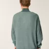 Kastenförmiger Pullover mit Viertelreißverschluss Kastenförmiger Pullover mit Viertelreißverschluss