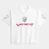 Kastenförmiges Dodge Viper-Fußballtrikot mit Grafik