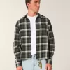 Kastenförmiges Flanellhemd Kastenförmiges Flanellhemd